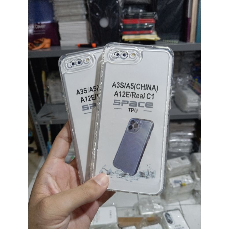 Clear Case Oppo A3S Jelly Bening