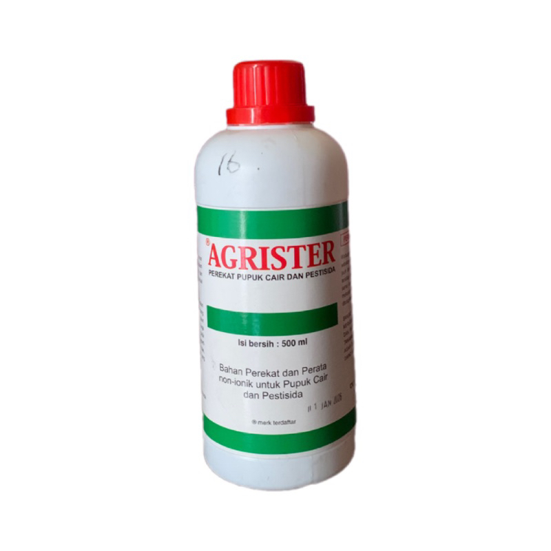 AGRISTER Bahan Perekat dan Perata Pupuk Cair dan Pestisida 500ml
