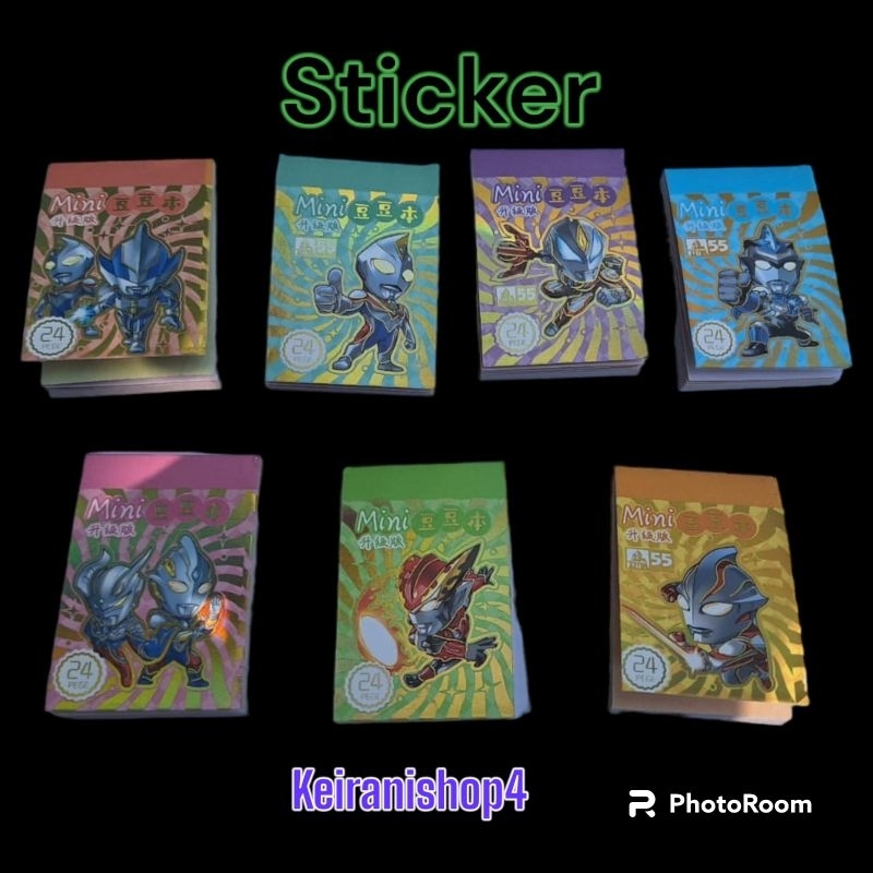 

Sticker Lucu Karakter Kartun Isi 24 Lembar | Warna Random