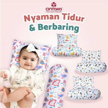CINTAKA BG SET ANAK BANTAL GULING PRINT MOTIF CINTAKA CBB7003
