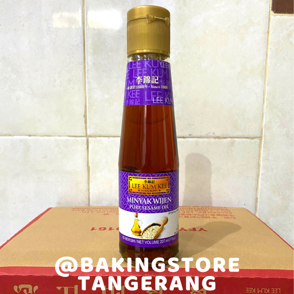 

LEE KUM KEE Minyak Wijen Pure Sesame Oil 207 ml | Minyak Wijen Murni