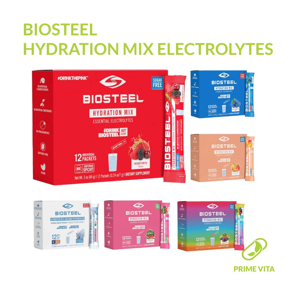 

Biosteel Hydration Mix Minuman Bubuk Elektrolit