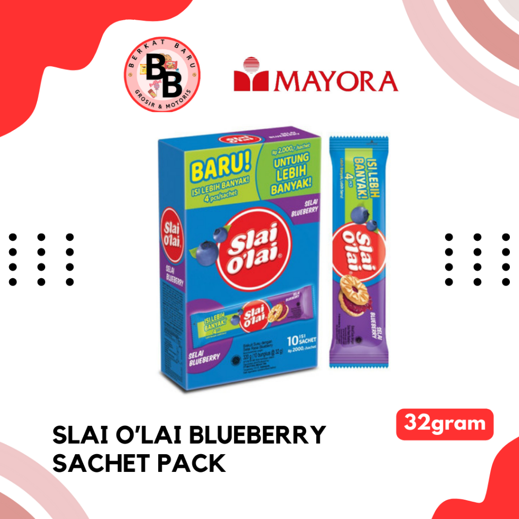 

[BB SNACK] SLAI O'LAI SACHET PACK 32GRAM HARGA PER BOX ISI 10 PCS