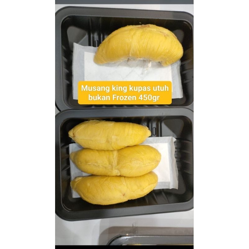 Durian Musang king kupas utuh l pack