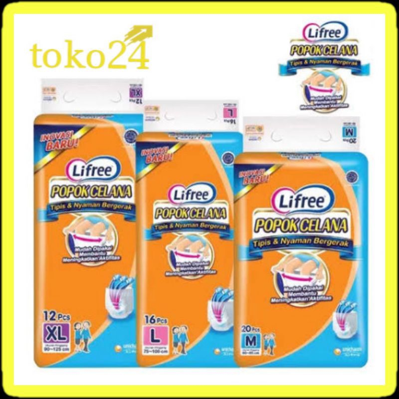 Lifree Pants Jumbo Popok Dewasa