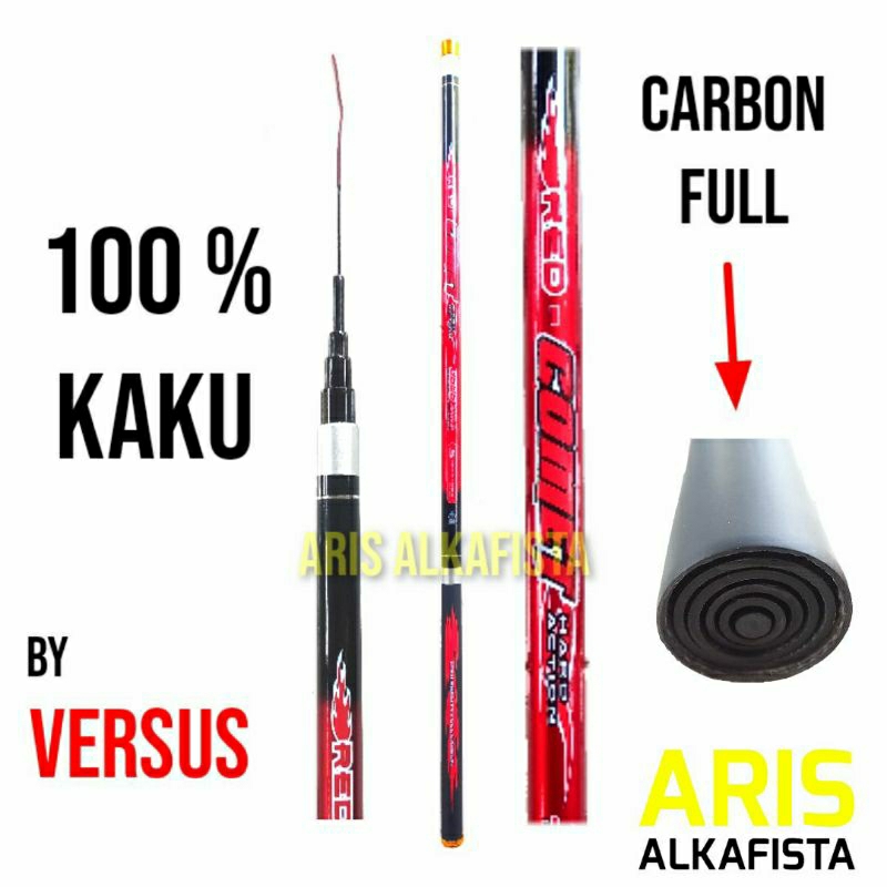 Joran Tegek Red Comet FULL CARBON 210 240 270 360 450 540 by Versus