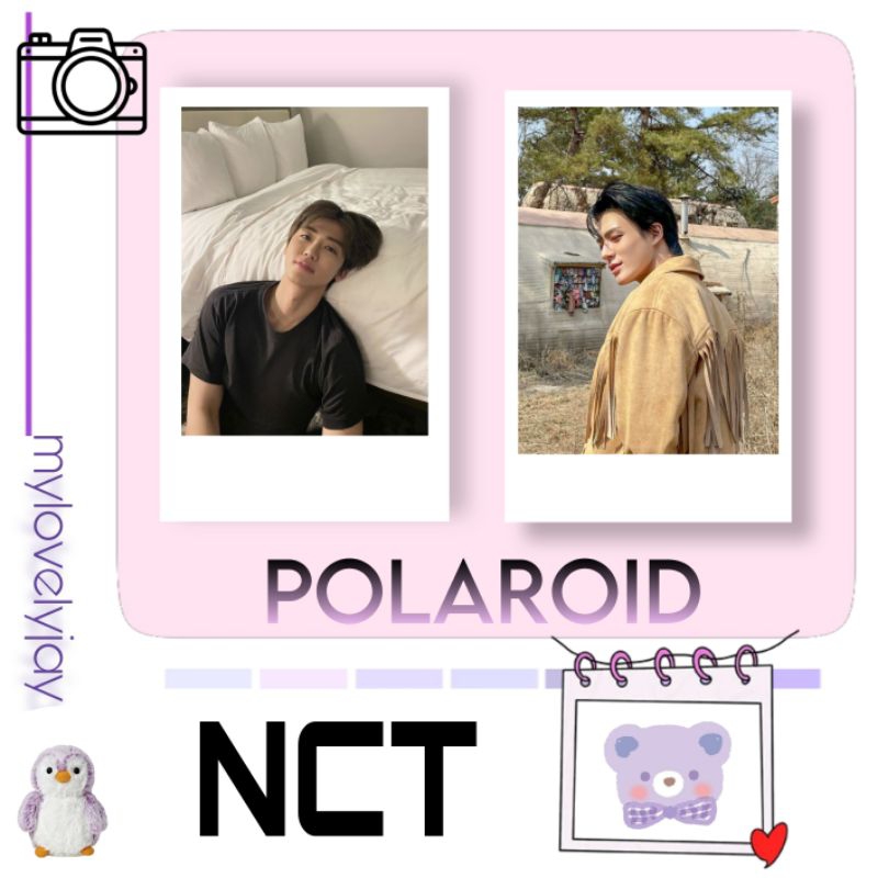 POLAROID SET NCT JENO JAEMIN BOYFRIEND MATERIAL