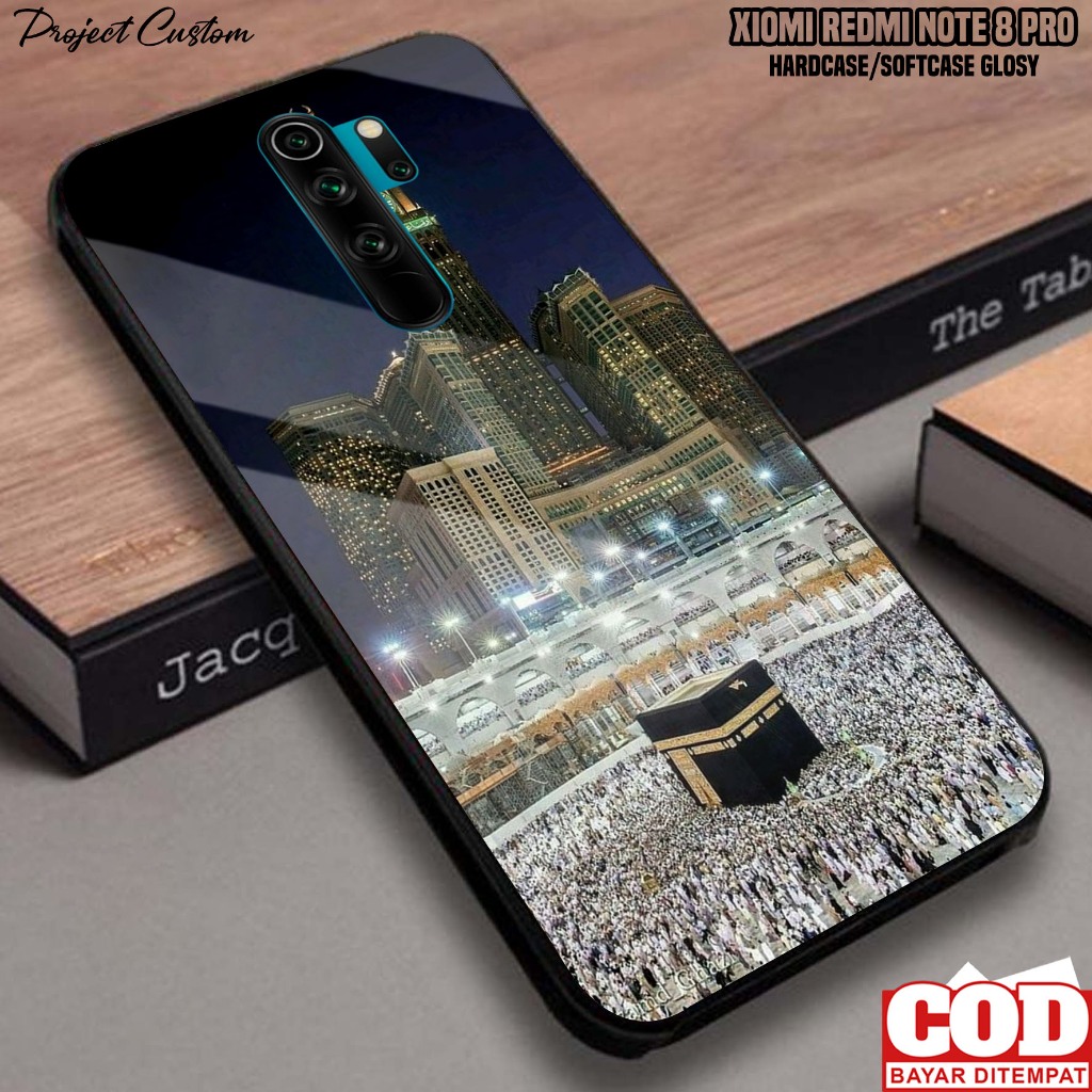 Case Xiaomi Redmi Note 8 Pro - Casing Xiaomi Redmi Note 8 Pro [ ISLMC ] Softcase Glass Kaca - Kesing