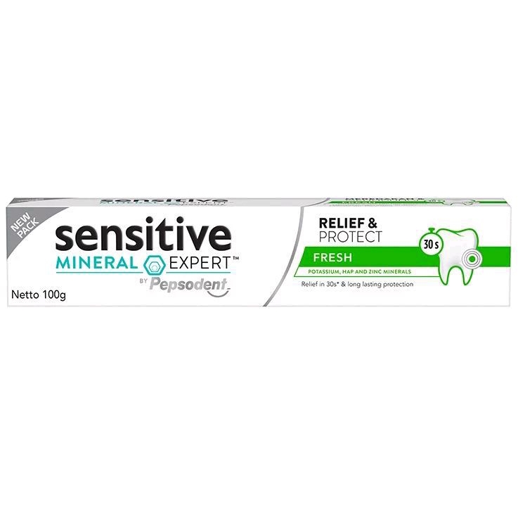 Pepsodent Sensitive Expert Original 100gr, Pepsodent Sensitive Expert Fresh 100gr, Pepsodent Sensiti