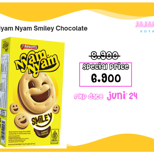 

Kirim Langsung Nyam Nyam Smiley Chocolate