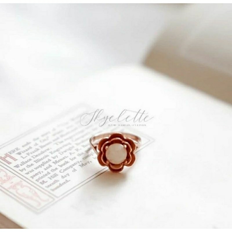 SKYELETTE  || Breastmilk Jewelry Kit Box | Magnolia Ring | Breastmilk Ring/ Cincin ASI | Perhiasan A