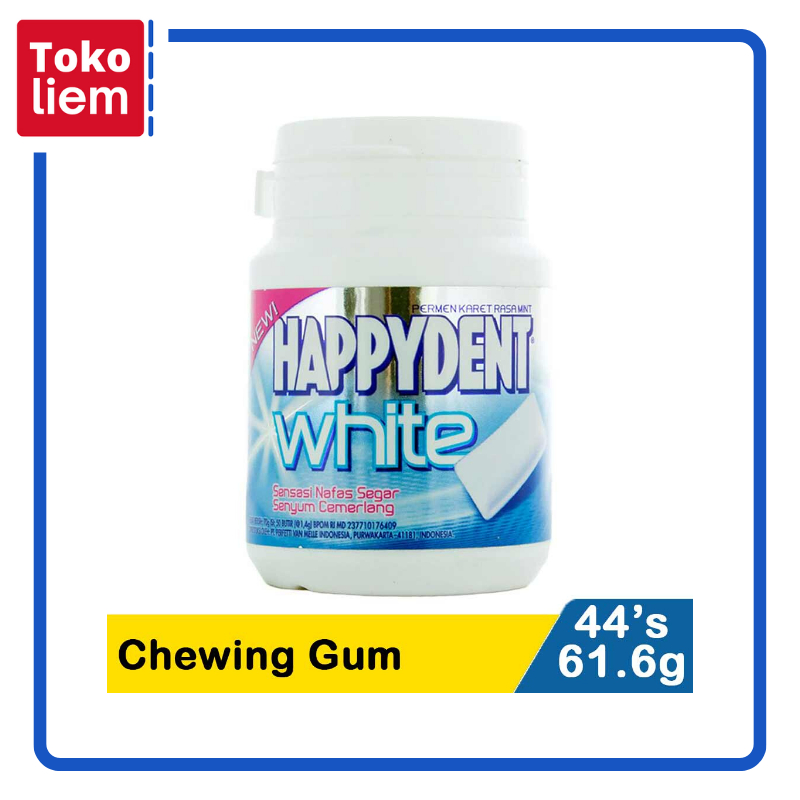 

Happydent White Chewing Gum 50'S 70G