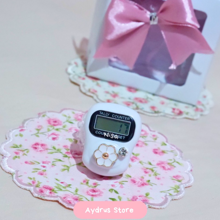 THWN4260 [PROMO SALE] Aydrus Store - “Basic” Tasbih Daily Non Led Digital Cantik Gift Haji Umroh