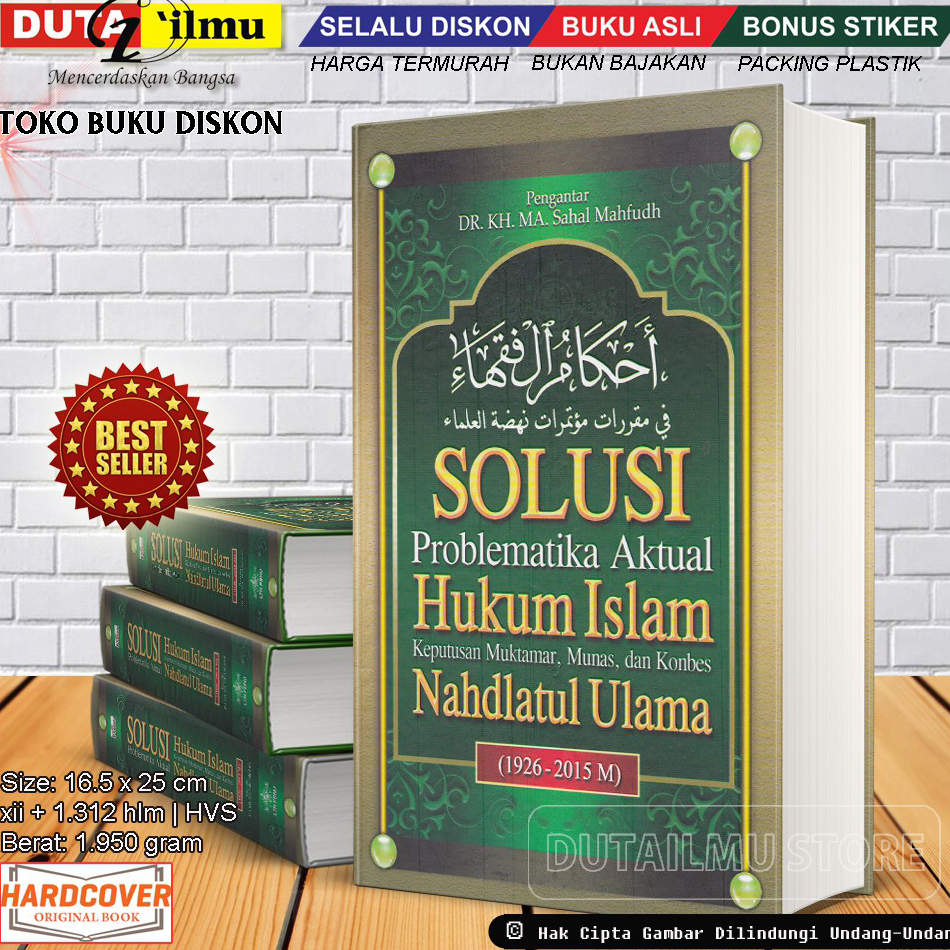 GROSIR ✅ AHKAMUL FUQAHA - SOLUSI Problematika Aktual Hukum Islam Keputusan NU 1926-2015