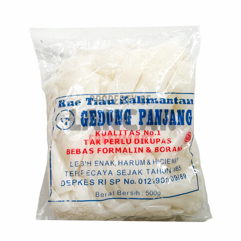 

Terlaris KUETIAU GEDUNG PANJANG (GP) / KWETIAU GEDUNG PANJANG 500GR ☍✭✽