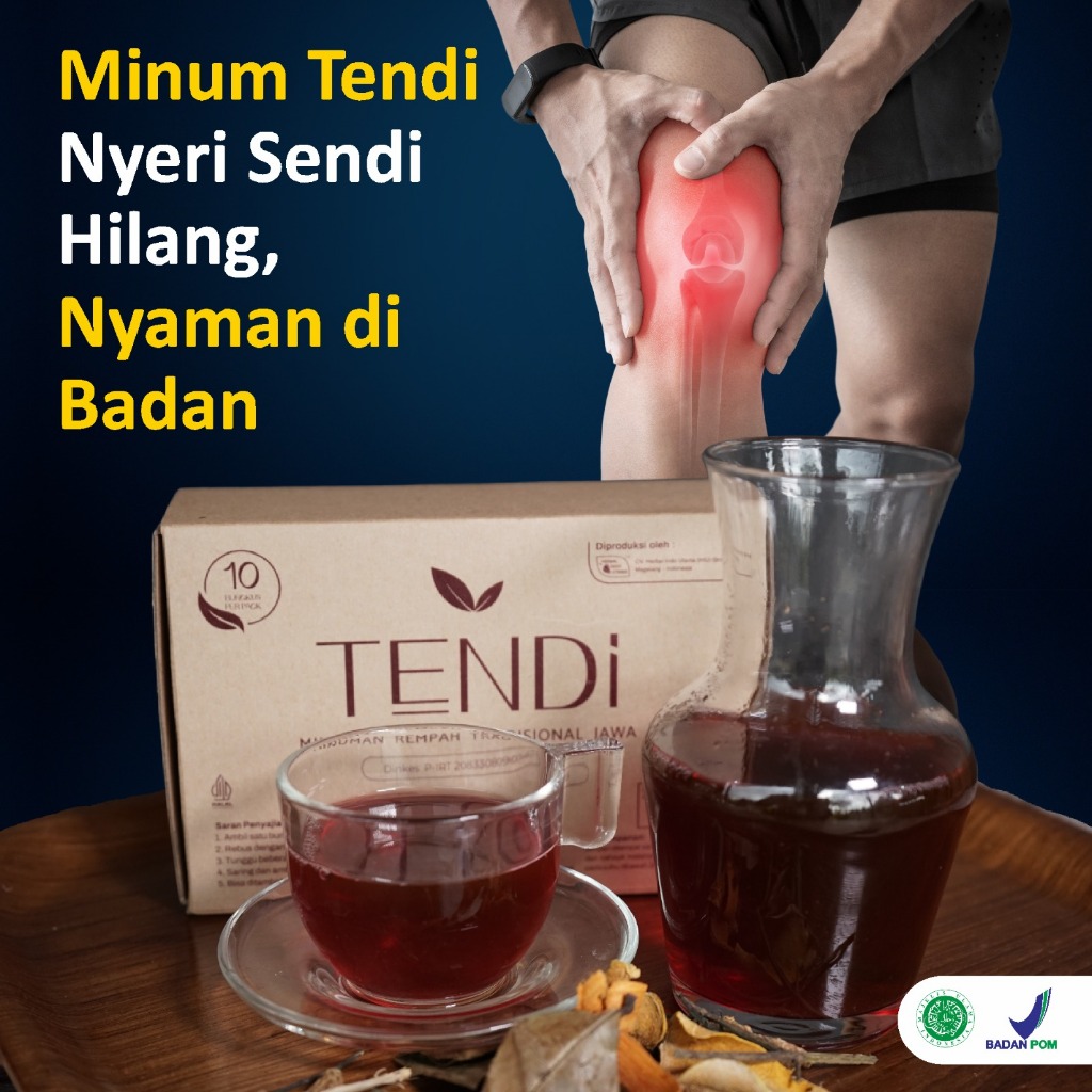 

TENDI Minuman Rempah Obat Asam Urat Nyeri Sendi Rematik Nyeri Otot Pegal Linu Paling Ampuh Ori Halal