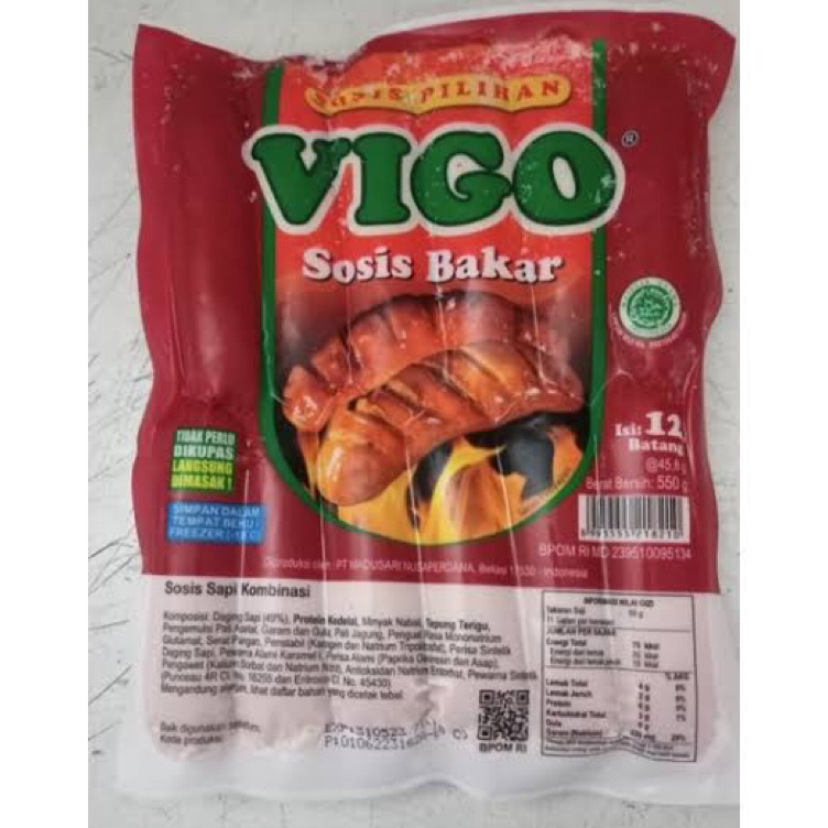 

JQWB8905 vigo sosis sapi bakar isi 12 500gr