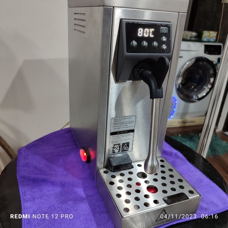 MESIN KOPI STEAMER WELHOME WPM MS 130 T, MODIF BUANG AIR OPV TO GALON