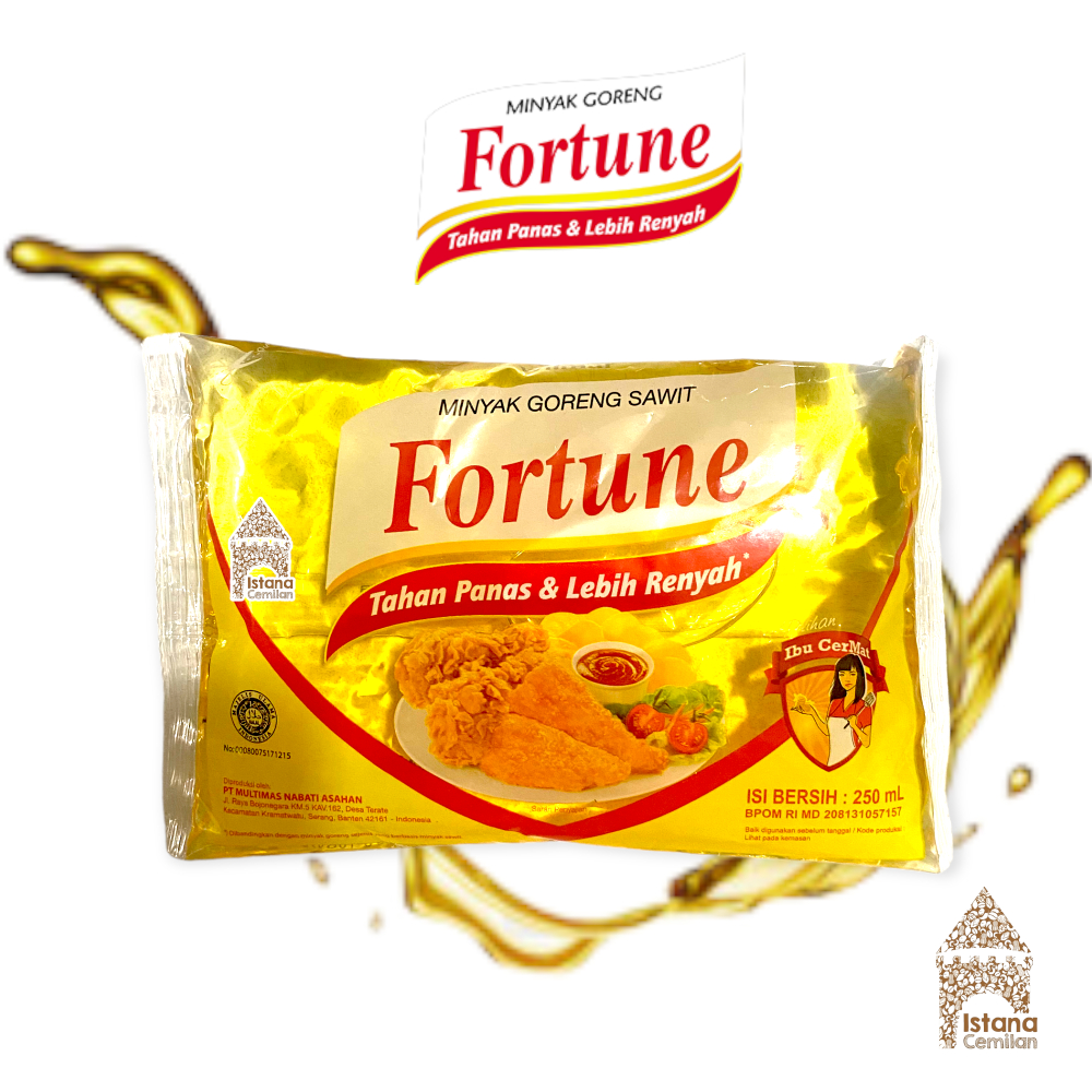 Fortune Minyak Goreng 250 ml Minyak Kelapa Sawit Bantal
