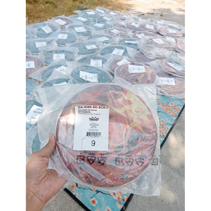 Mika Remo original untuk Darbuka 83/4 in dan 9 in