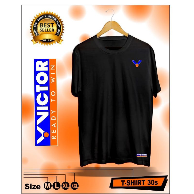 kaos cutton Combad unisex olahraga Badminton bulutangkis desain terbaru