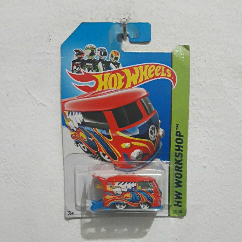 HOT WHEELS VW KOOL KOMBI MERAH