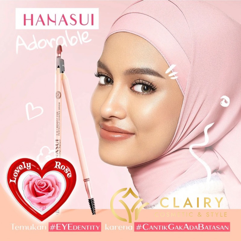 HANASUI PENSIL ALIS EYEBROWTIFUL PENCIL PREFECTLY SHAPED BROW |tahan lama | viral tiktok