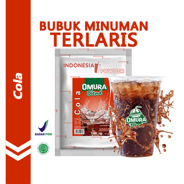 

Bubuk Minuman Premium Rasa Cola / Cola Mix Gula Varian 1KG NUSANTARA POWDER - BLEND