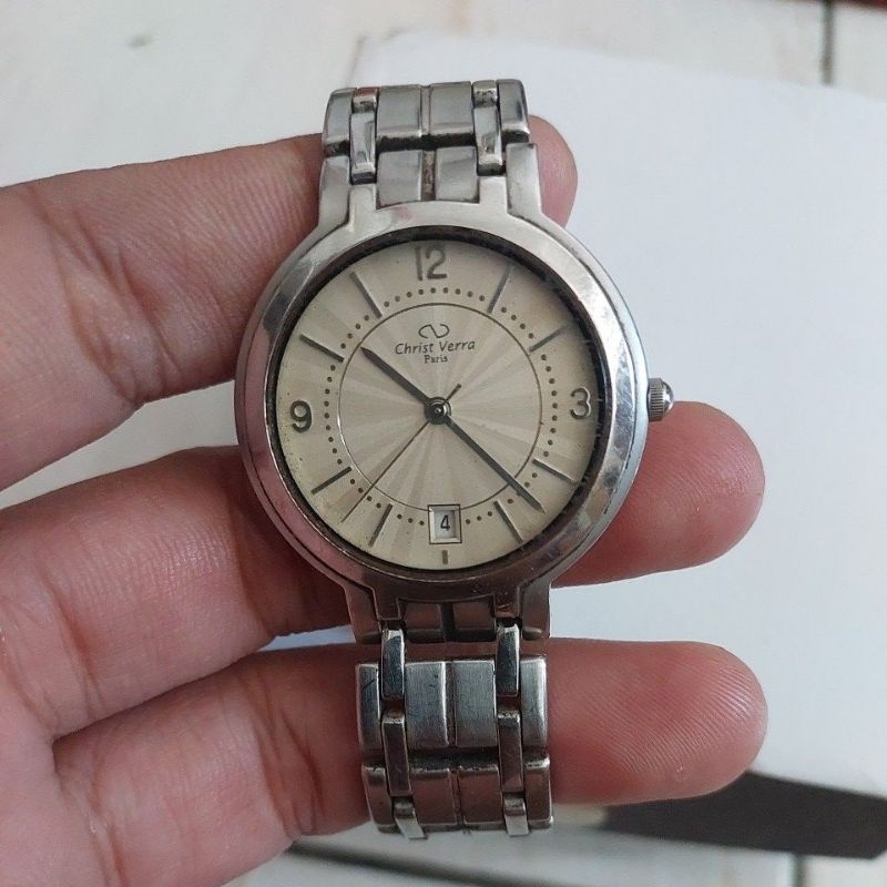 jam tangan Original CV Christ verra preloved second bekas