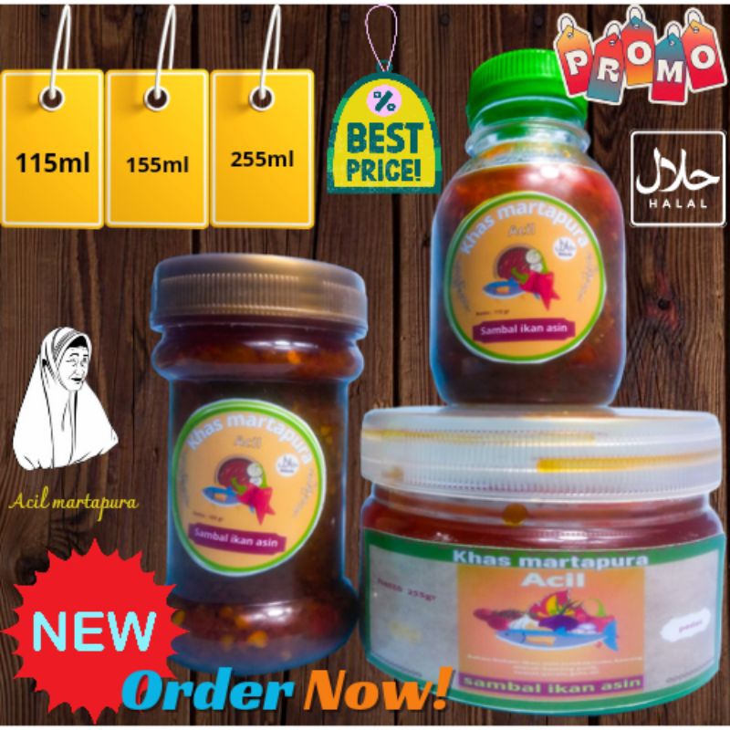 

sambal ikan asin Acil martapura