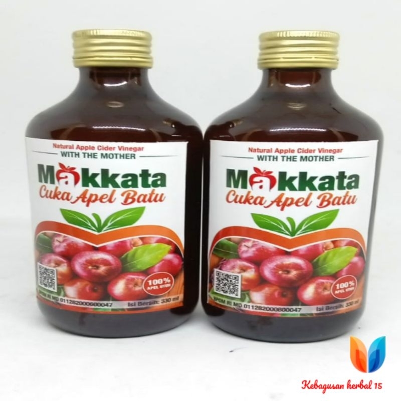 

cuka apel makkata batu malang apel organic vinegar cider organic 330ml