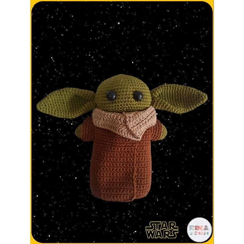 STAR WARS - Boneka Rajut Grogu/Baby Yoda