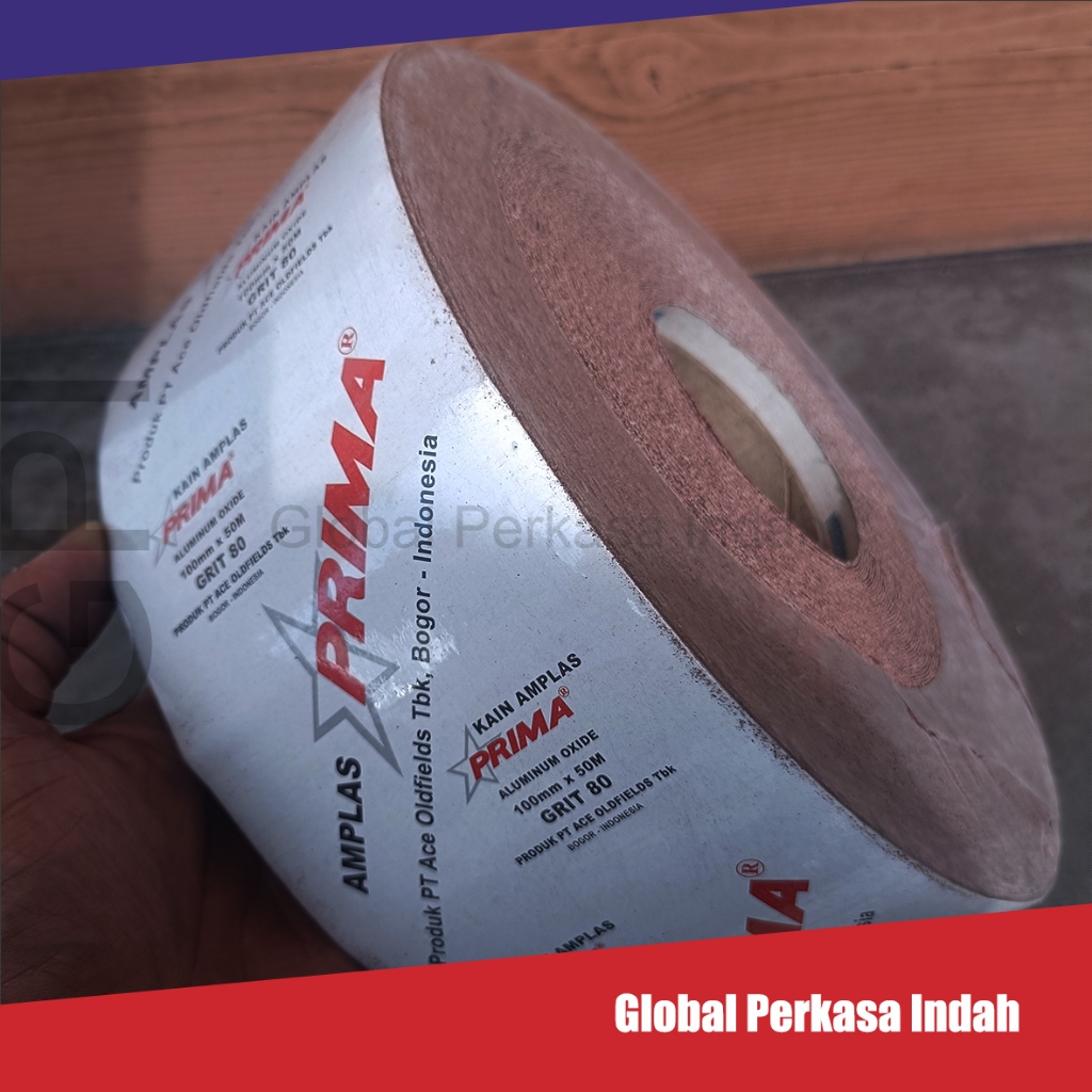 PRIMA Sand Roll Kain Kertas Amplas Kertas Gosok 1 roll 50m