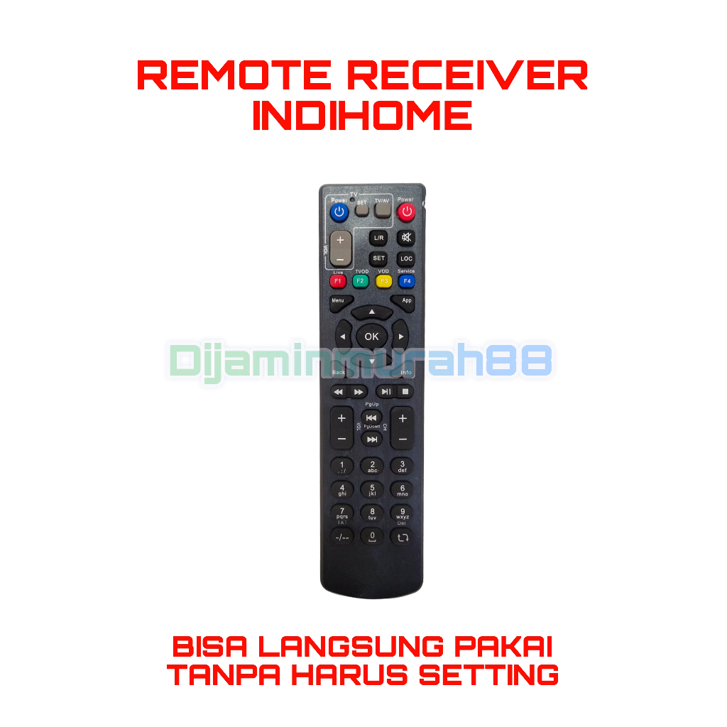 Remote Indihome Tv Receiver Zte