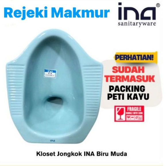 [Packing Peti Kayu] Kloset Jongkok INA TERLENGKAP / Closet Jongkok INA