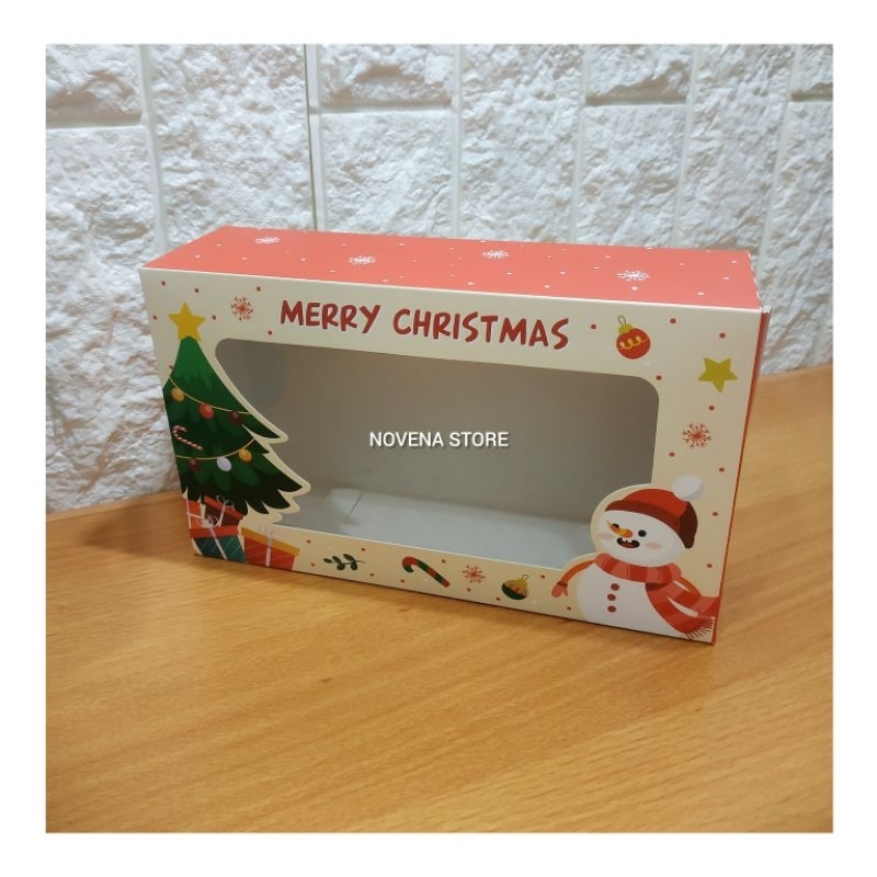 

BOX NATAL 3 TOPLES 350G PERSEGI PANJANG KOTAK DUS HAMPERS MERRY CHRISTMAS-X'MAS2248