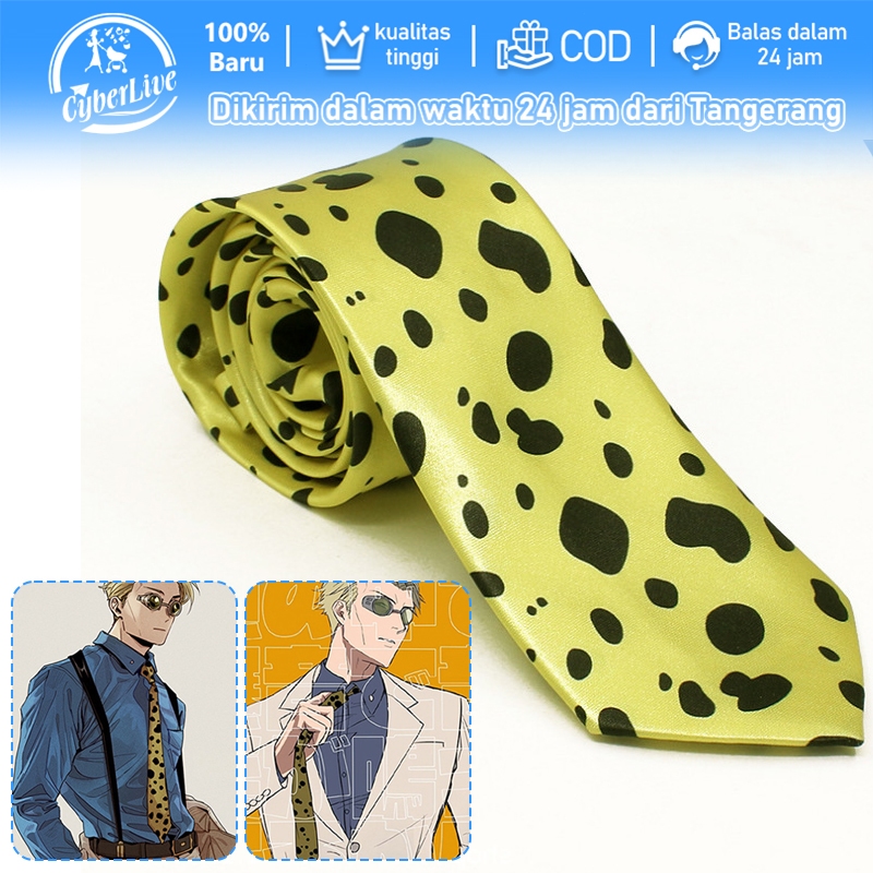 Necktie Dasi Nanami Jujutsu Kaisen Cosplay