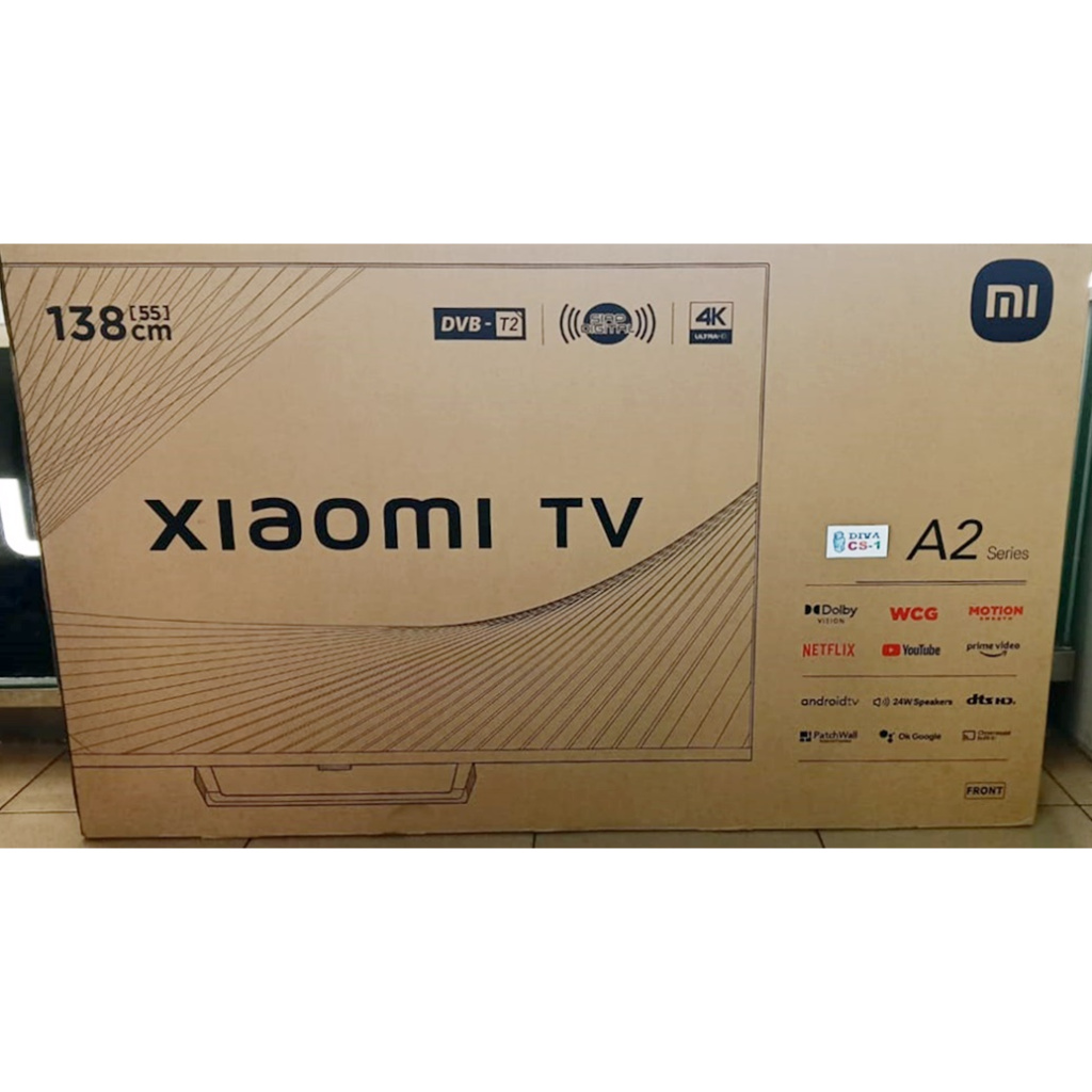Android TV Xiaomi Mi A2 55in 4K UHD Android Wifi Bluetooth Ready Bandung Antapani DSK