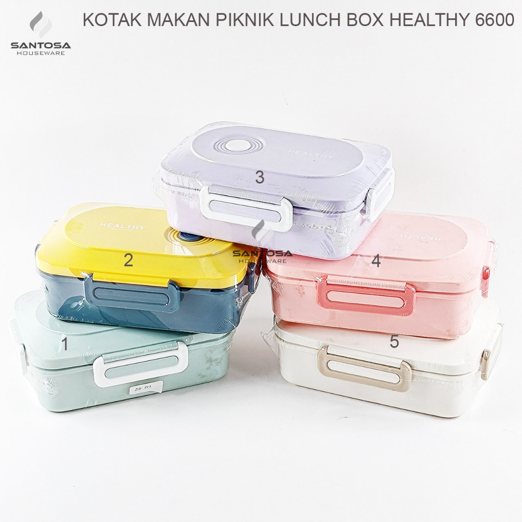 Kotak Makan Piknik Lunch Box Healthy 6600