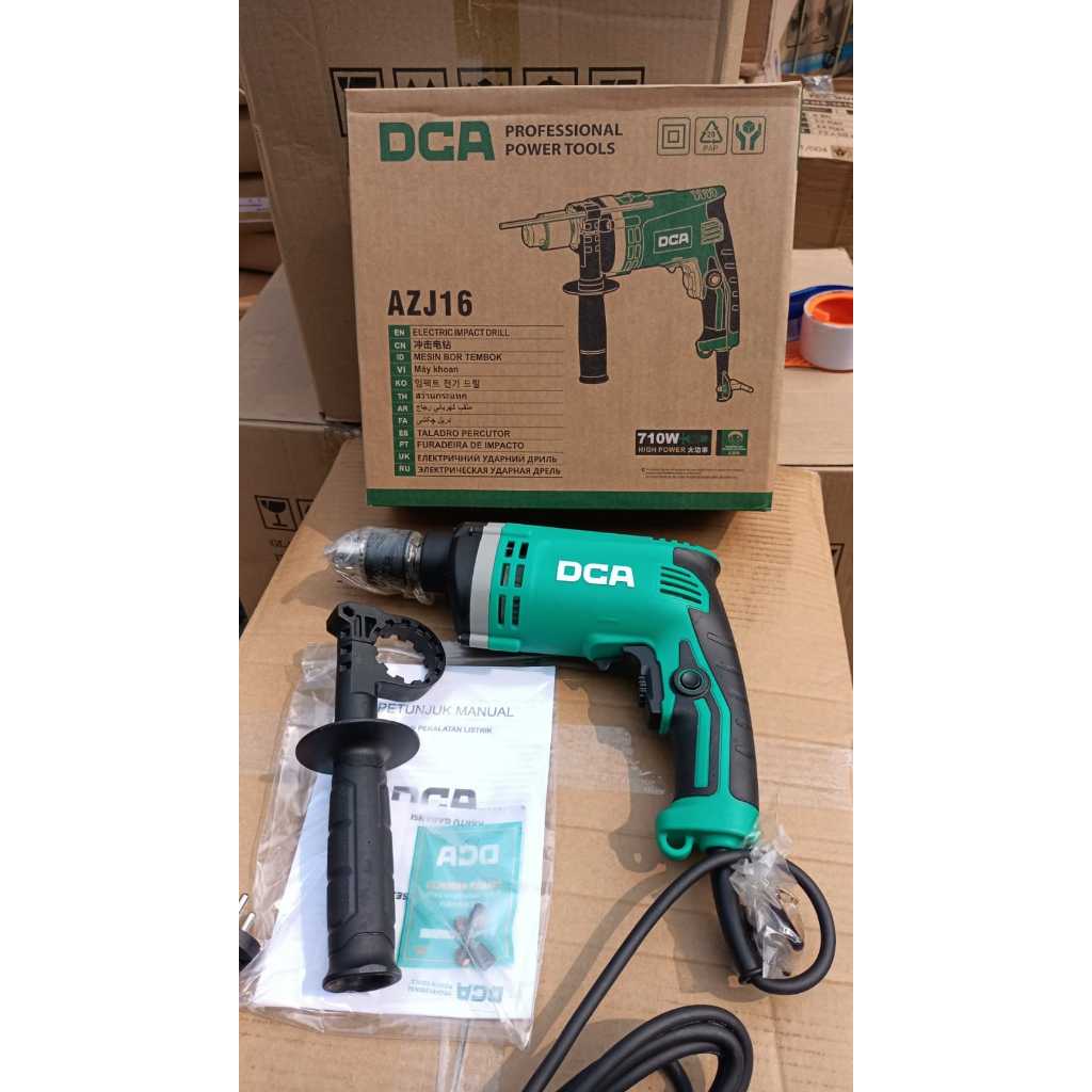 DCA Mesin bor tangan 13mm DRIVER DRILL AZJ16A