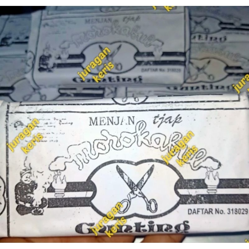 MENYAN CAP GUNTING MENYAN GUNTING JAWA