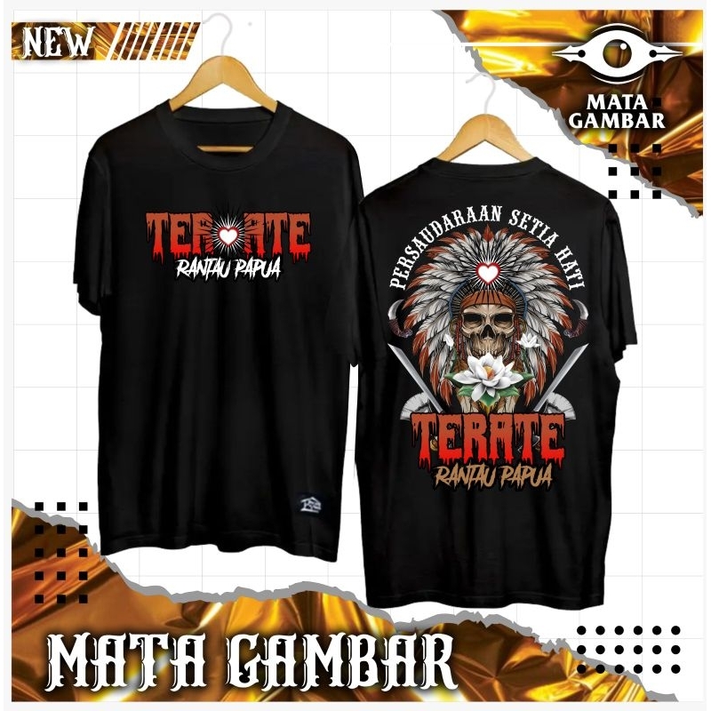 T-SHIRT TERATE RANTAU PAPUA