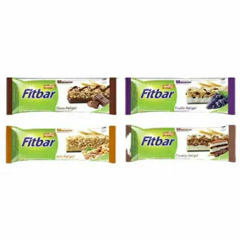 

FITBAR Multigrain Snack Bar 25 gr ALL VARIAN - Oat - Cemilan Diet Sehat