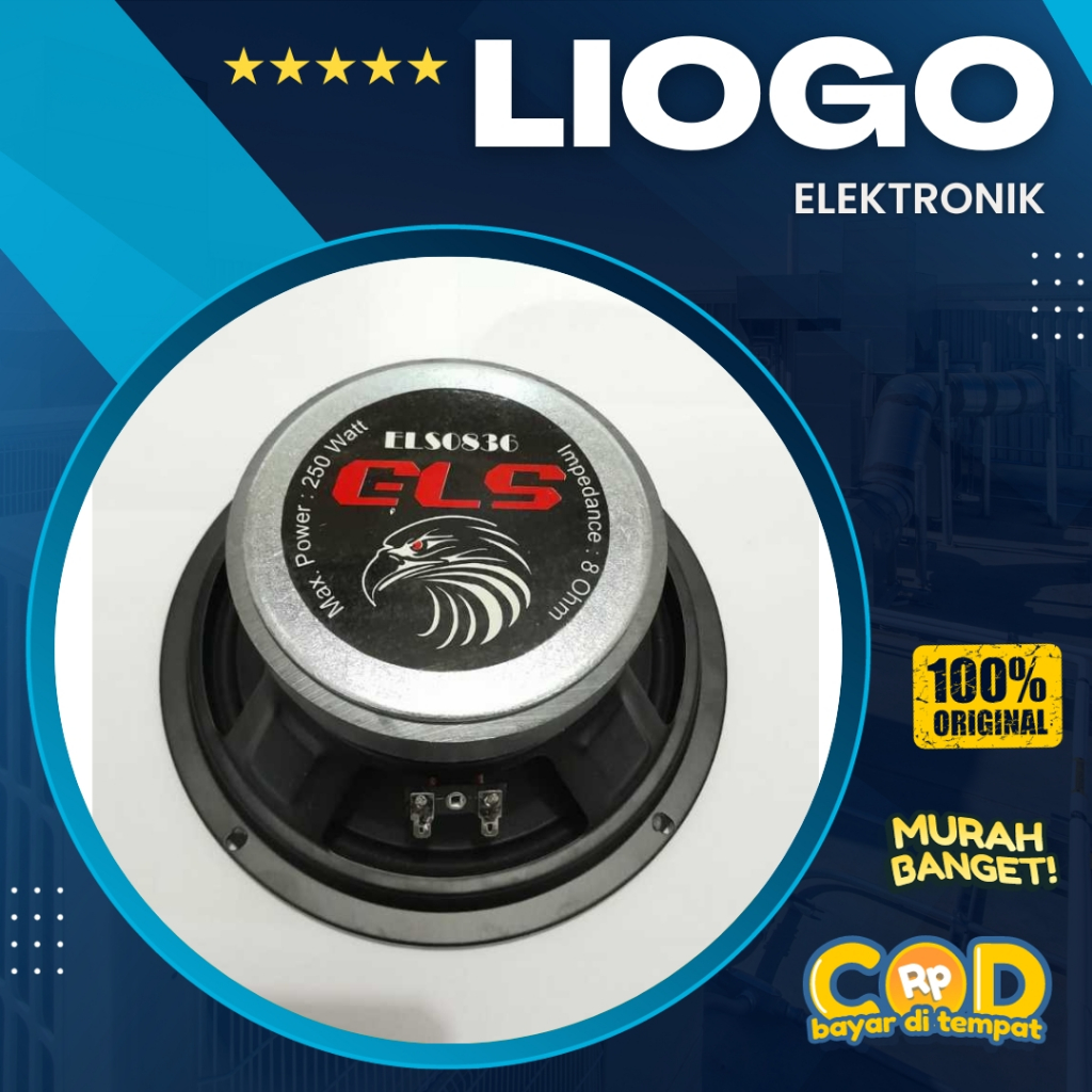 Speaker Middle 8 Inch Elsound ELS0836 M140 Elsound 8 Inch Middle  Array ELS 0836