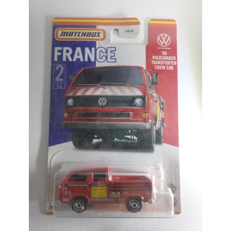 Matchbox Volkswagen transporter crew crab