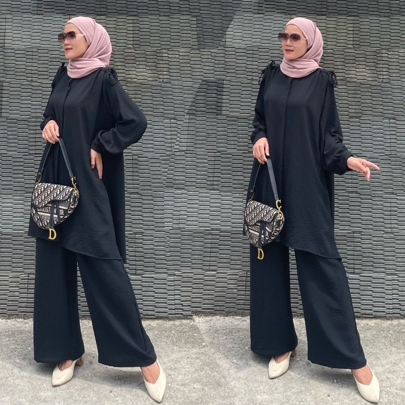 PRE♥️ ONESET SETELAN BAJU CELANA WANITA JUMBO