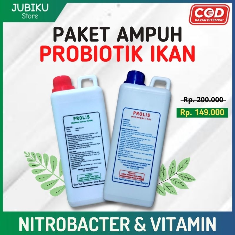Prolis Probiotik Ikan Ternak Suplemen dan Nitrobacter