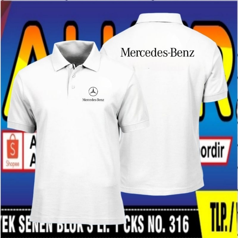 Kaos Merc Kaos Mercedes Benz baju Merc baju Mercedes Benz kaos kerah Merc kaos kerah Mercedes Benz p