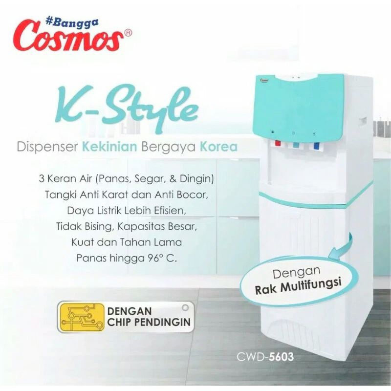 Dispenser Cosmos CWD-5603 / Dispenser Berdiri CWD 5603 Cosmos