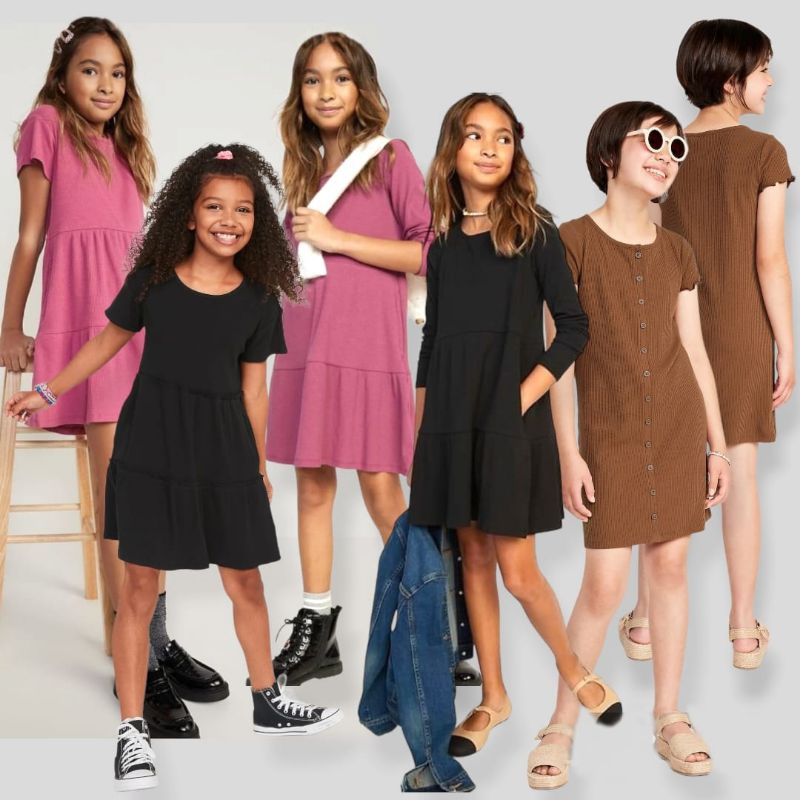 Dress Anak Rib Knit OLD NAVY